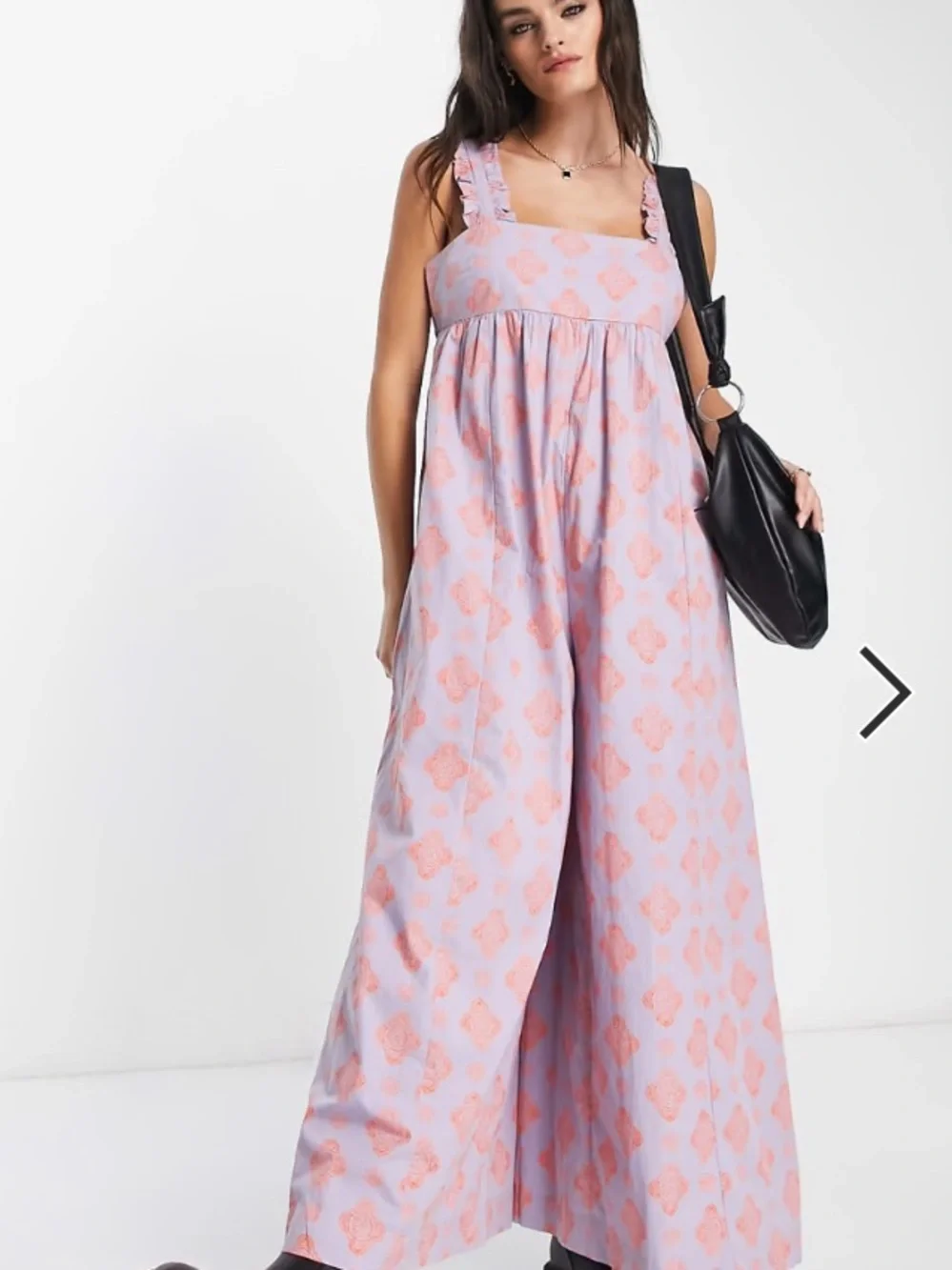 NWT Free People Katya printed jumpsuit in multi Size S
